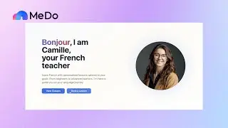 Build with MeDo | How a Portfolio Site Comes Together