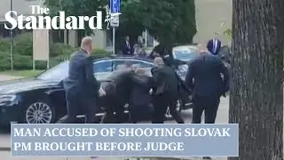 Robert Fico shooting: Man accused of shooting Slovak prime minister brought to court for hearing