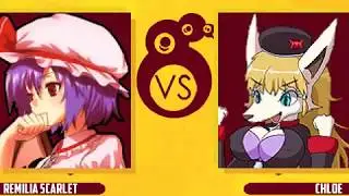 (M.U.G.E.N Simul) Remilia Scarlet & Psykyopath VS Chloe & Truffe