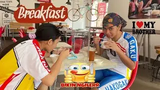 Bike ride and breakfast with Brother Kuya Shawn Sakalam!!! Chowking CLARK