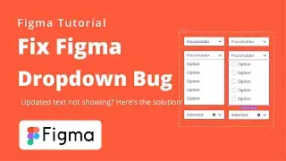 Dropdown Text Not Changing in Figma? You&rsquo;re Not Alone. #figmatips