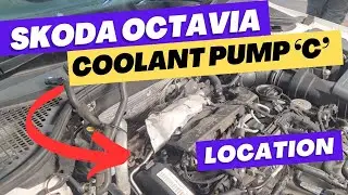 Skoda octavia coolant pump c location (P26F  P261A Code)