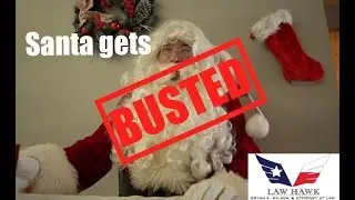 Santa Gets Arrested. Bryan Wilson, Texas Law Hawk Saves the Day