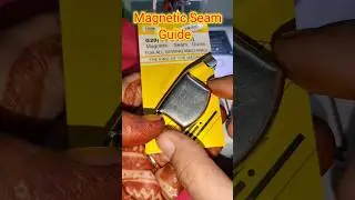 How To Use Magnetic Seam Guide | Sewing Tools | Day-4/365 #shorts #sewing #Seam guide #stitching