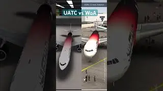 World of Airports WoA vs Unmatched Air Traffic Control UATC! Etihad Formula 1 Airbus A340-600 A6-EHJ