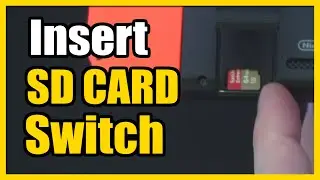 How to Insert a MICRO SD Card & Format on Nintendo Switch (Easy Tutorial)