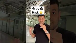Free Metro HACK 😮 #shorts #jaykapoor