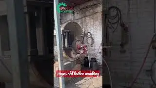Oil boiler working #blowers #kalsi #motor #centrifugalfan #balance #ibl #trending #india #trend