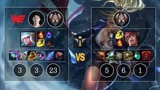 WE Missing Janna vs Sett Sup - KR Challenger Patch 10.10