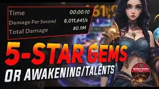 5-Star Legendary Gems Or Awakening Slots/Talents - Don't Make This Mistake!