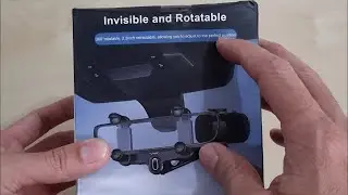 Rear View Mirror Phone Holder