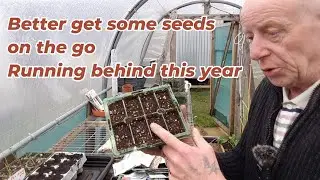 #NodigGarden #Allotment #Alansallotment #Projectbuilds Finally MARCH Seed Sowings