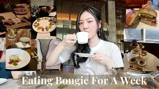 what i eat in a week in seoul | signiel afternoon tea, hanwoo omakase, Gordon Ramsay burger