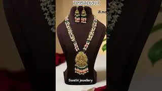 #long #rice pearls #earrings #price 2750 #order #whatsapp #7095716917