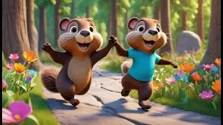 The Crying Beaver Dropped the Stick | Nursery Rhymes for Kids & Baby Songs