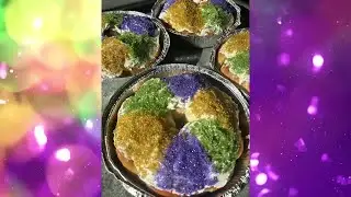 King Cake Challah decorating workshop