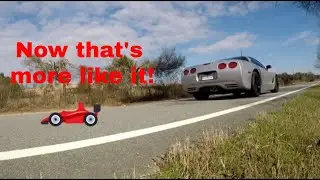 C5 Corvette Vararam Intake and Headers 1/4 mile time test