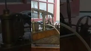 Model Beam Engine Running Very Slowly Video 1