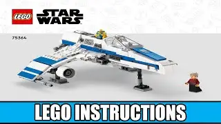 75364 LEGO Instructions | New Republic E-wing vs. Shin Hati's Starfighter | Star Wars (Book 1)