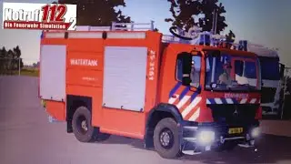 Notruf 112 die Feuerwehr 2 mit den niederländischen brandwee