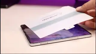 ОФИЦИАЛЬНОЕ руководство по установке защитной пленки для экрана Galaxy Z Fold 3 (подходит для исп...