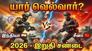 2026-ல் இந்தியா vs சீனா | உண்மையான ராணுவ சக்தி யாருக்கு அதிகம்?