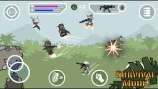 Mini Militia Gameplay || With friends ||Doodle Army 2 || 2022