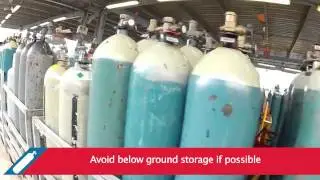 BOC - How to store gas cylinders safely