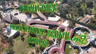 OBRAS ANIM&Aacute;LIA PARK COTIA-SP GRUPO EXPOAQUA EST&Aacute; FAZENDO UM GRANDE PARQUE TEM&Aacute;TICO 350MILm2 QUADRADO