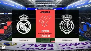 Real Madrid vs Mallorca | La Liga 2025/26 | Gameplay pes 2021