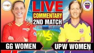 🔴 GG-W vs UPW-W WPL 2026: Aaj Kaun Jeetega? | Gujarat Giants vs UP Warriorz Live Commentary & Score