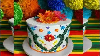 MEXICAN THEMED BIRTHDAY CAKE.