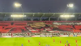 Widzew Ł&oacute;dź - Wisła Płock 09.08.2025🇵🇱 Amazing Tifo of Fans Lōdz