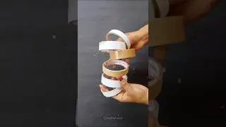 DIY Best out of waste reuse idea🤩/Waste tape roll reuse idea #shorts #diy #craft #viralvideo #waste