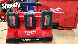 Milwaukee Tool M18 PACKOUT Six Bay RAPID Charger Review