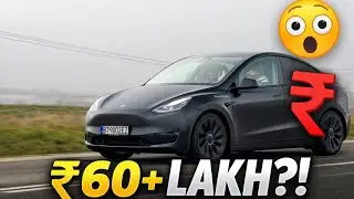 Обзор Tesla Model Y в Индии | Запас хода 620 км, невероятные технологии и проверка реальности
