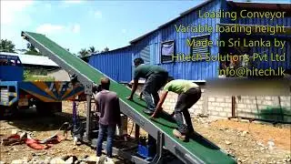Variable angle Loading conveyor