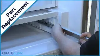 KitchenAid Refrigerator Right Pantry Drawer Slide Rail Replacement W10499294