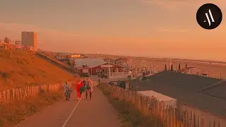 Walking the Zandvoort Boulevard, Netherlands, 4K