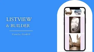 ListView & Builder | Flutter Widget | Flutter Tutorial 2023 | Flutter UI | Flutter App | Flutter