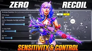 BGMI 4.1 Best Sensitivity Settings 🔥 Zero Recoil + Headshot Accuracy | Gyro + Non Gyro | All Devices