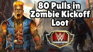 80 рывков в Zombie Kickoff Loot-WWE Champions