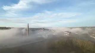 Penig im Nebel