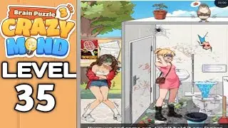 Brain puzzle 3: Crazy Mind level 35 walkthrough solution 