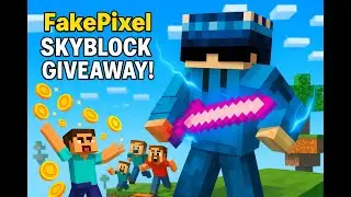 FakePixel GIVEAWAY LIVE 🎁 | OP Rewards & Fun Gameplay | Join Now 🔥