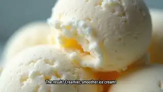How Cornstarch Keeps Ice Cream Smooth#IceCream #Dessert #DIY #Cornstarch 