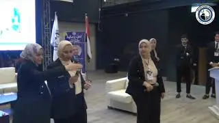 عرض تقديمي لكلية العلاج الطبيعي خلال المشاركة في ملتقى جيل مستقبل جامعة بني سويف الأهلية