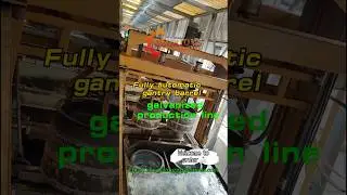 Fully automatic gantry barrel galvanized production line #machine #galvanized #electroplating