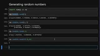Generating Random Numbers with NumPy - Python for Data Science and Machine Learning