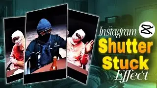 INSTAGRAM TRENDING STUCK FRAME reels editing 🔥| Capcut video editing | Stuck Frame Effects tutorial